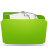 Иконка папка, зеленый, stuffed, green, folder 48x48
