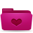  , , , , , pink, love, heart, folder, favorites 48x48