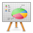Иконка статистика, презентации, statistic, presentation 48x48