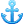 Иконка якорь, anchor 24x24