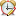 Иконка часы, карандаш, pencil, clock, alarm 16x16