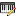 Иконка фортепиано, карандаш, piano, pencil 16x16