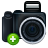 Иконка камера, добавить, noflash, camera, add 48x48