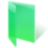  , , , open, green, folder 48x48