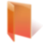  , , , orange, open, folder 48x48