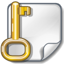 Иконка файл, ключ, зашифрованные, заблокировано, locked, key, file, encrypted 128x128