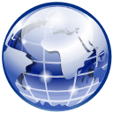 Иконка сеть, интернет, земной шар, земля, браузер, world, network, internet, earth, browser 128x128