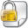 Иконка 'файл, защита, закрыто, security, locked, file'