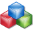 Иконка модули, блоки, modules, blocks 48x48