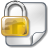 Иконка 'файл, защита, закрыто, security, locked, file'