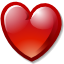 Иконка 'сердце, любовь, закладка, love, heart, bookmark'