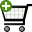 Иконка электронная торговля, покупки, корзина, добавить, shopping, ecommerce, cart, add 32x32