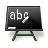 Иконка школа, черный борт, примеры, обучение, изучать, teaching, school, learn, example, black board 48x48