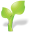 Иконка сад, природа, органические, зеленый, завод, plant, organic, nature, leaf, green, garden 32x32