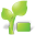 Иконка природа, органические, завод, plant, organic, nature, leaf 32x32