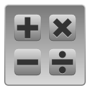 Иконка калькулятор, аксессуары, calculator, accessories 128x128