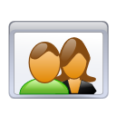 Иконка пользователь, пару, люди, users, people, couple 128x128
