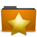 Иконка папка, любимая, звезда, закладка, star, folder, favorite, bookmark 128x128