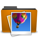  , , orange, image, folder 128x128