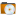 Иконка папка, апельсин, orange, folder, cd 16x16