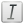 Иконка 'italic'