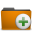 Иконка 'папка, к, добавить, архив, апельсин, to, orange, folder, archive, add'