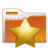 Иконка популярное, папка, любимая, избранное, звезда, закладка, star, folder, favorite, bookmark 48x48