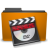  , , , video, orange, folder 48x48