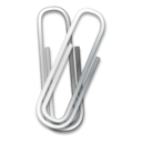 Иконка 'paper clip'