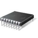 Иконка чип, процессоры, оборудование, processor, hardware, chip 128x128