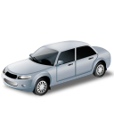 Иконка серые, машина, автомобиль, vehicle, transportation, grey, car 128x128