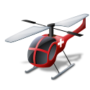 Иконка 'медицинские, вертолеты, автомобиль, vehicle, transportation, medical, helicopter'