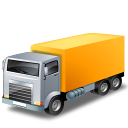 Иконка желтый, автомобиль, yellow, vehicle, truck, transportation 128x128