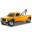 Иконка машина, желтый, автомобиль, yellow, vehicle, transportation, towtruck, car 32x32