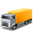Иконка желтый, автомобиль, yellow, vehicle, truck, transportation 48x48