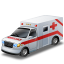 Иконка 'чрезвычайная, скорая помощь, машина, доктор, автомобиль, vehicle, transportation, emergency, doctor, car, ambulance'