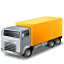 Иконка желтый, автомобиль, yellow, vehicle, truck, transportation 64x64