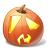  , , shock, pumpkin, jack o , jack o lantern, halloween 48x48