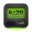 Иконка часы, альтернативный вариант 5, clock, alt5 64x64