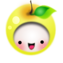 Иконка яблоко, ребенок, горох, pea, baby, apple, addison 128x128