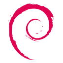 Иконка debian-лого, debian-logo 128x128