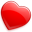 Иконка сердце, любовь, закладка, love, heart, bookmark 32x32