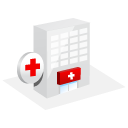 Иконка неотложной помощи, больница, hospital, emergency room 128x128