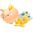 Иконка свинья, наличный, монеты, копилка, деньги, безопасный, safe, piggy bank, pig, money, coins, cash 48x48