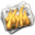Иконка пламя, огонь, новости, жечь, news, flames, fire, burn 32x32