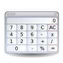 Иконка калькулятор, calc 128x128