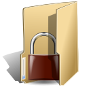 Иконка папка, закрыто, locked, lock, folder 128x128