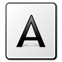Иконка шрифта, файл, письмо, letter, font, file 128x128