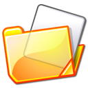  , , yellow, folder open, folder 128x128