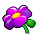 Иконка 'цветок, scottish'
